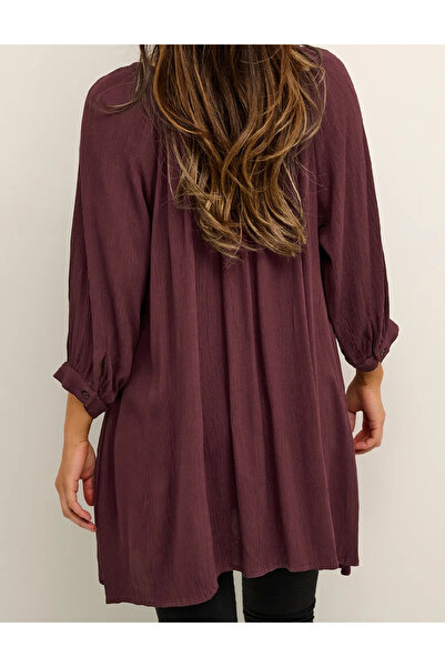 Kaffe Tunic, Burgundy