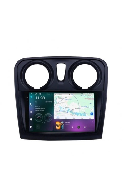 NAVI-ABC Navigație dedicată pentru Dacia Sandero 2 (2012-2020) 9.5" 2K QLED A...