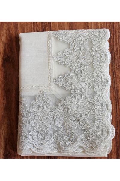 Madamca Graciela Gardenia (Linen) Tablecloth Ecru (Cream) 160X220