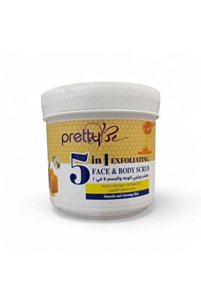 pretty Be مقشر للوجه والجسم مع خلاصة العسل - 550 مل
