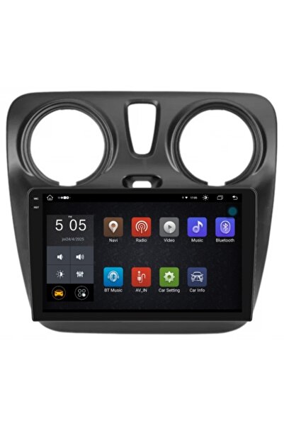 Piloton Navigație pentru Dacia Dokker (2012-2020) 2K QLED, 8GB RAM, 256GB sto...