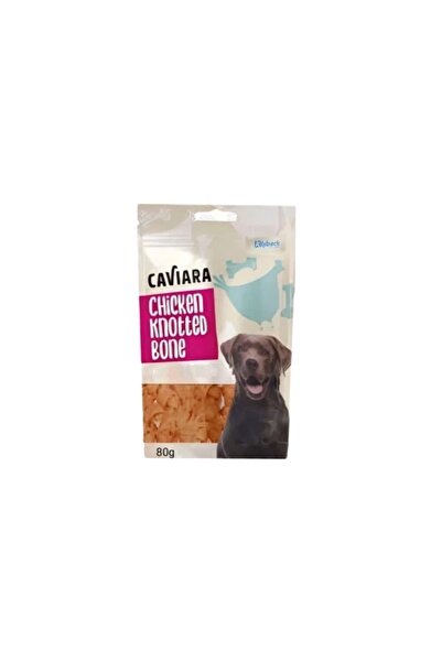 Klybeck Clippek Caviara Dog Treats Chicken Bone Shape 80g
