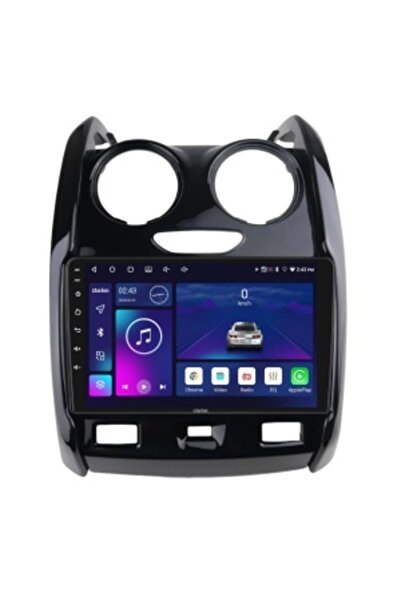 Clarion Dedicated Navigation for Dacia Duster 1 Facelift (2014-2018) 9" 4GB RAM 64GB 4-Core