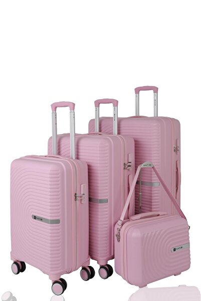 MÇS 374 POLİPROPİLEN KIRILMAZ 4 LÜ VALİZ SETİ