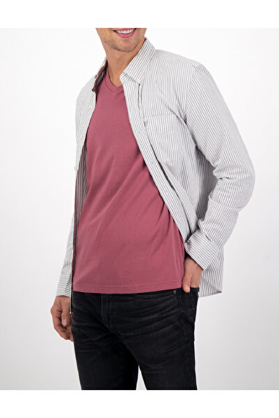 AMERICAN EAGLE Shirt, Light gray