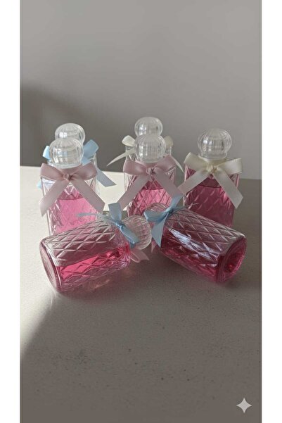 beautystyle Fiyonk Detaylı Hediyelik Şişe 40 ml - Söz & Nişan -Kına - 10 Adet...