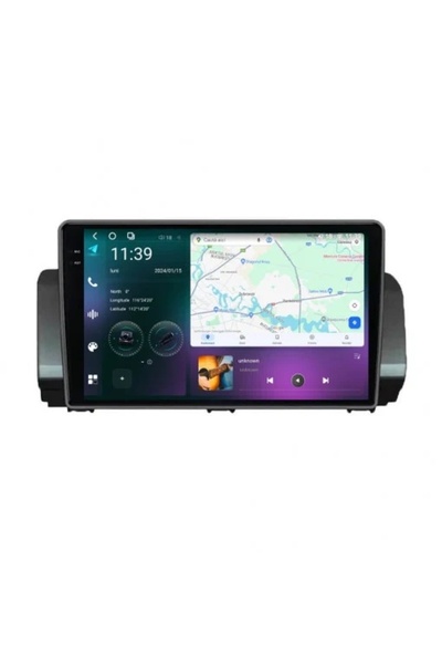 NAVI-ABC Dacia Logan 3 (după 2021) Navigație QLED 2K de 10,25 inch - 12GB RAM...