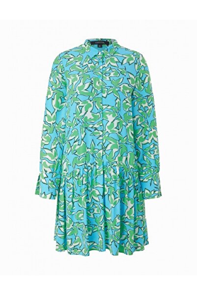 comma Rochie Oversize, Albastru