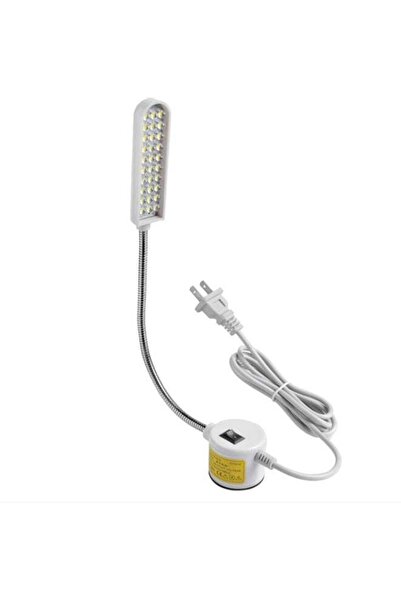 Generic متعددة الوظائف مرنة لماكينة الخياطة باللون الأبيض