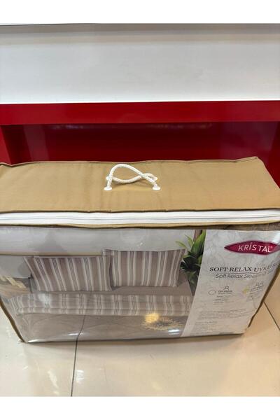 Kristal ÇİFT KİŞİLİK ÇİFT TARAF DIŞI YUMUŞAK PELUŞ POLAR İÇİ PAMUK NEVRESİM G...