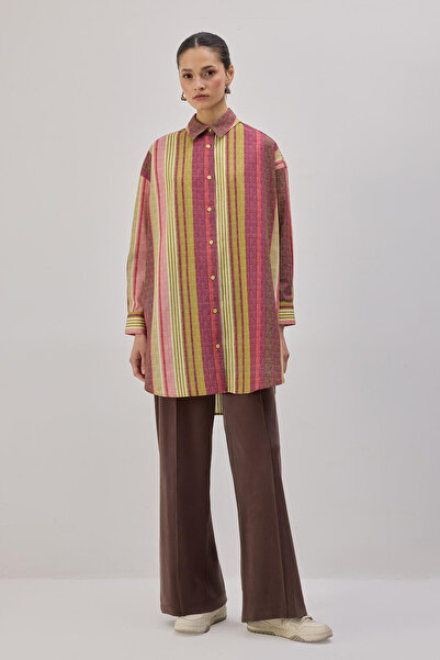 Touché Privé STRIPED LONG SHIRT