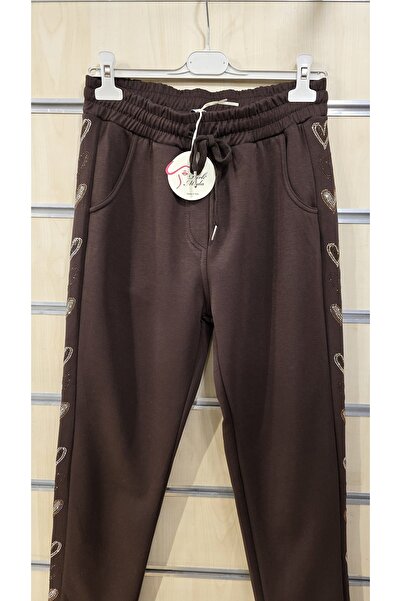 Park Moda Modal Pants with Heart Stones