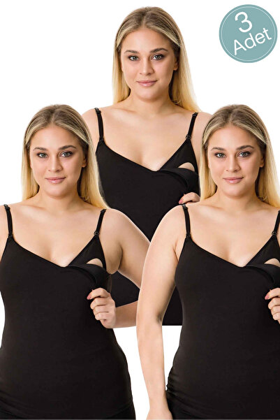 par lingerie pl 3-Piece Covered Nursing Undershirt