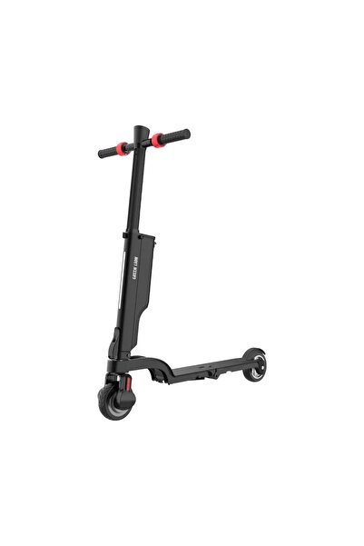 Green Lion سكوتر كهربائي صغير الحجم من جي بي كيه، محرك بدون فرشاة، 250 واط، سرعة 25 كم/ساعة، عجلات 5.5 بوصة، وحقيبة حمل