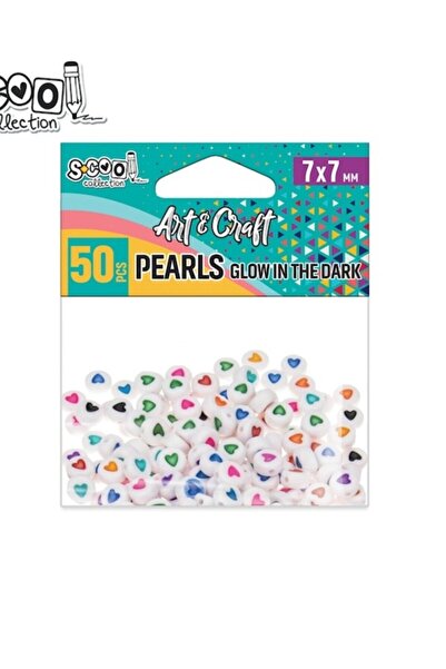 Vision XXI Set Margele Fosforescente, 50buc, 7x7 mm,