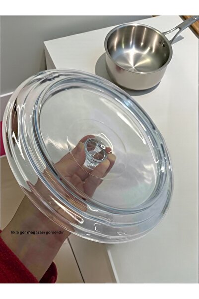 Paşabahçe 18cm 20cm 22cm uyumlu borcam kapak