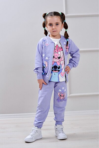 ÖRZİ Kids Set de trening pentru fete 3 piese sezonier 3/10 ani