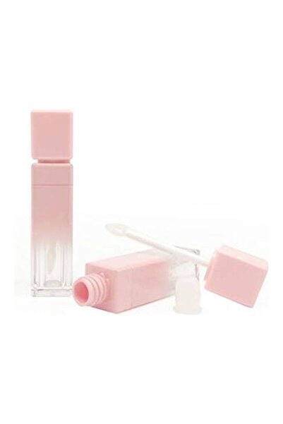 Generic 5-Piece 8ml Empty Refillable Lip Gloss Tube Pink
