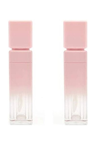 Generic 5-Piece 8ml Empty Refillable Lip Gloss Tube Pink