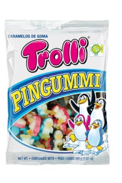 Trolli Pingummi Penguin Jelly, 100 g