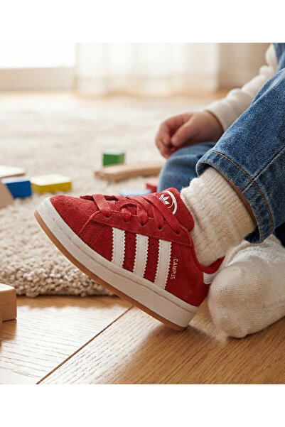 adidas Campus 00S Cf El I Çocuk Günlük Ayakkabı Kırmızı