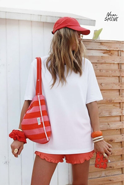 New Shine Oversize Unisex Unprinted T-shirt