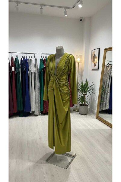 Andress Boutique Midi dress Ella, Green