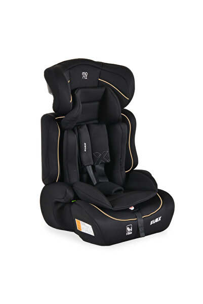 Moni Scaun auto si inaltator fara isofix Flex, omologat R129/i-Size, tetiera reglabila, 76-150 cm