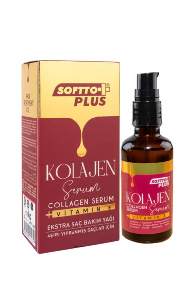 Softto Plus – Ορός μαλλιών με κολλαγόνο – Υγιή και λαμπερά μαλλιά