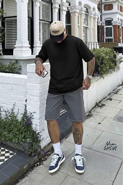 New Shine Oversize Unisex Unprinted T-shirt