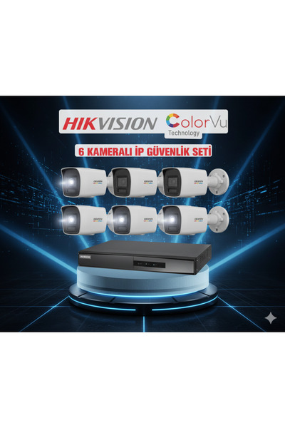 HIKVISION CAMERA Hikvision İp kamera sistemleri 6 Color vu teknoloji