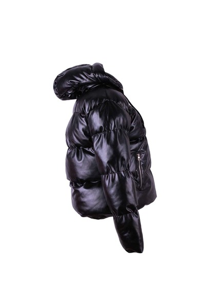 trender 26KG07000062 Μαύρο Γυναικείο Παλτό Υ-306