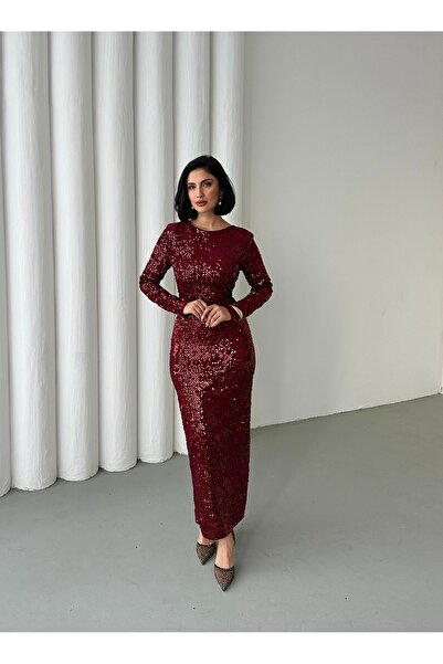 MEECY New Year Collection Sequin Bow Dress