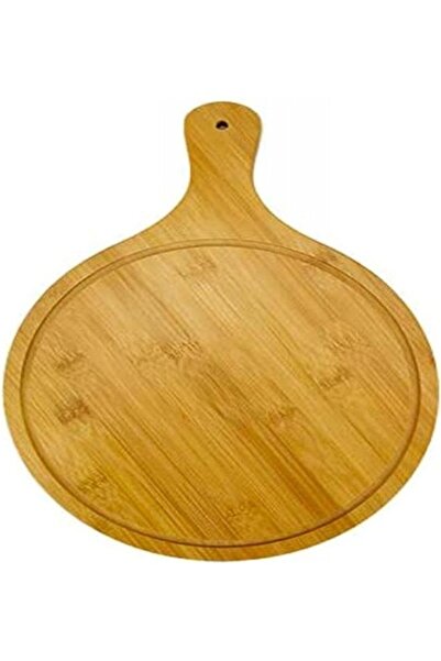 GENERIC4 Primefi Wooden Pizza Serving Plate Brown 11.4 inch