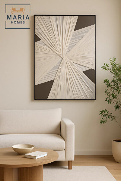 MARIA HOMES Modern Wall Art 150×100 – Abstract Frame & Luxury Wall Decor for ...