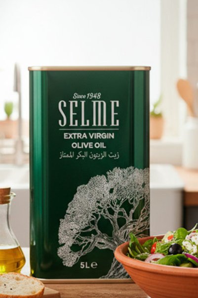 SELME Extra Virgin Turkish Olive Oil 5 Liter Rich Aroma Smooth Taste