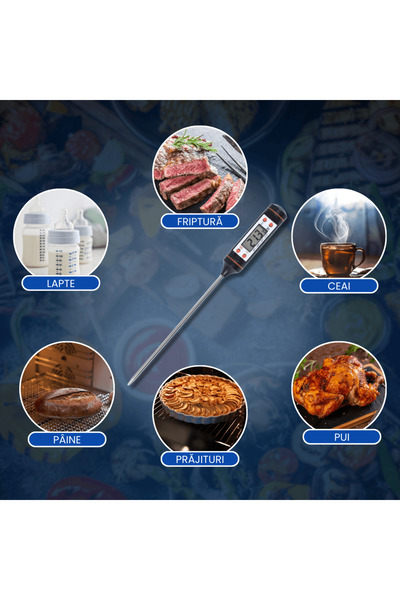 OferteTop Digital Kitchen Thermometer for Precise Temperatures