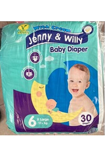 Jenny & Willy Bebek Bezi x Large (6 Numara ) 17+ kg