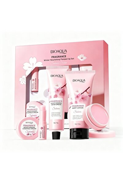 Bioaqua Sakura care set, 4 products