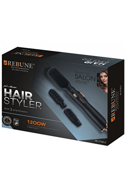 rebune استشوار ريبون 1200 واط - قطعتين - RE-2108-2