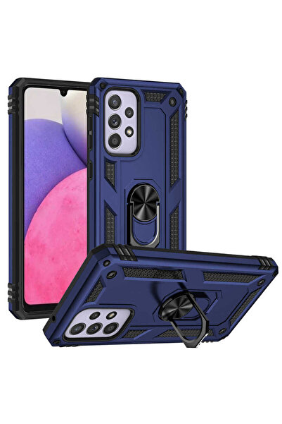 zore غطاء حماية لهاتف جالاكسي A33 5G من ASMA طراز فيجا - أزرق