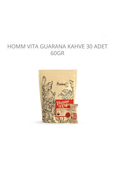 Homm Bitkisel HOMM VITA GUARANA KAHVE 30 ADET 60GR