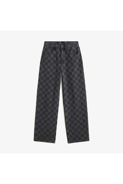 Vans Sirelle Novelty Puddle s Kadın Siyah Pantolon