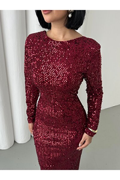 MEECY New Year Collection Sequin Bow Dress