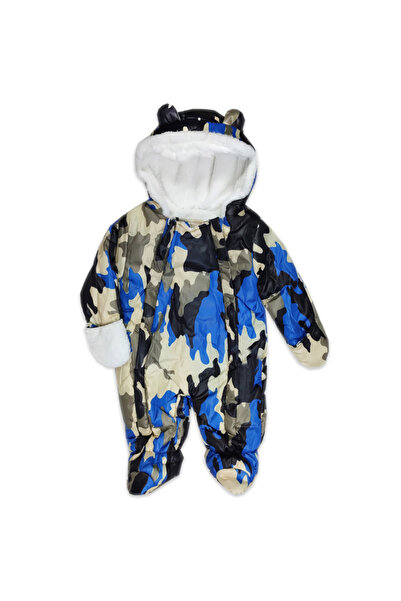 OEM Waterproof baby jumpsuit with fur on the inside