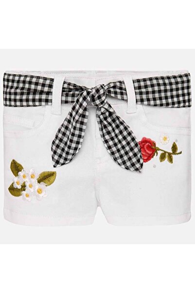 MAYORAL Embroidered shorts