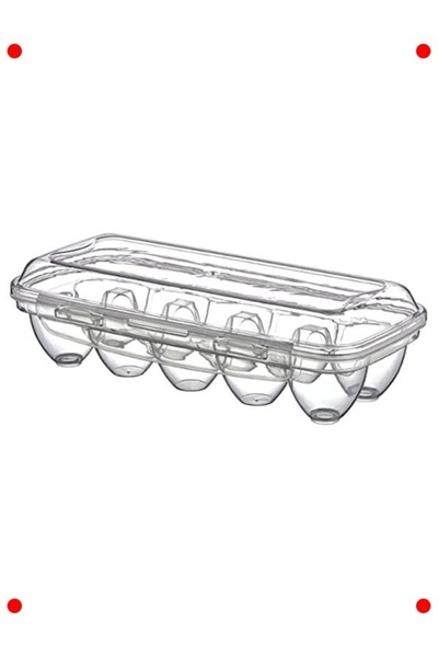 markentegra 10 Compartment Egg Storage Box with Lock
