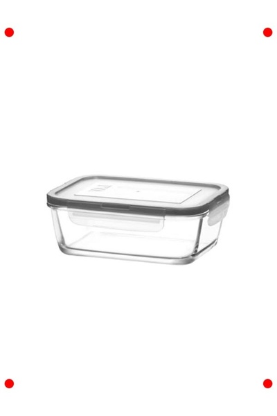 232premiumquality Single Transparent Glass Multi-Purpose Storage Container