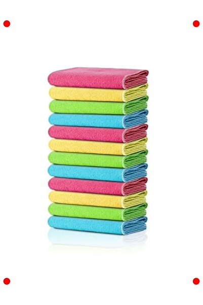 ulupazarlama مجموعة من 12 قطعة من قماش الكروفايبر متعدد الأغراض - 250 جرام لكل متر مربع