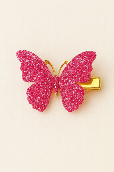 LİNACO Premium Seri Simli Kelebek Toka – Gold Metal Gövdeli